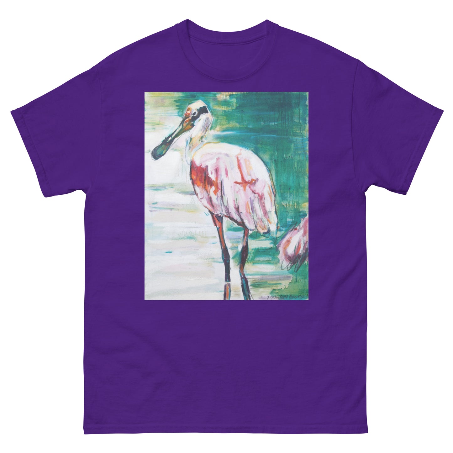 Roseate Spoonbill Unisex classic tee