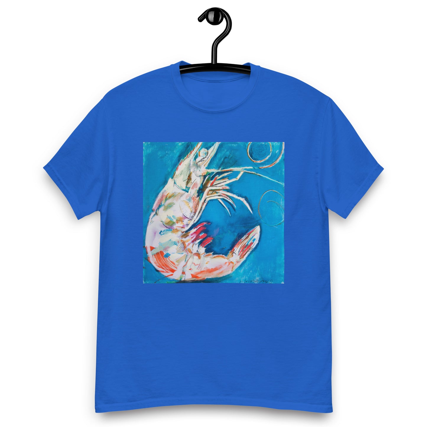 Blue Shrimp Unisex classic tee