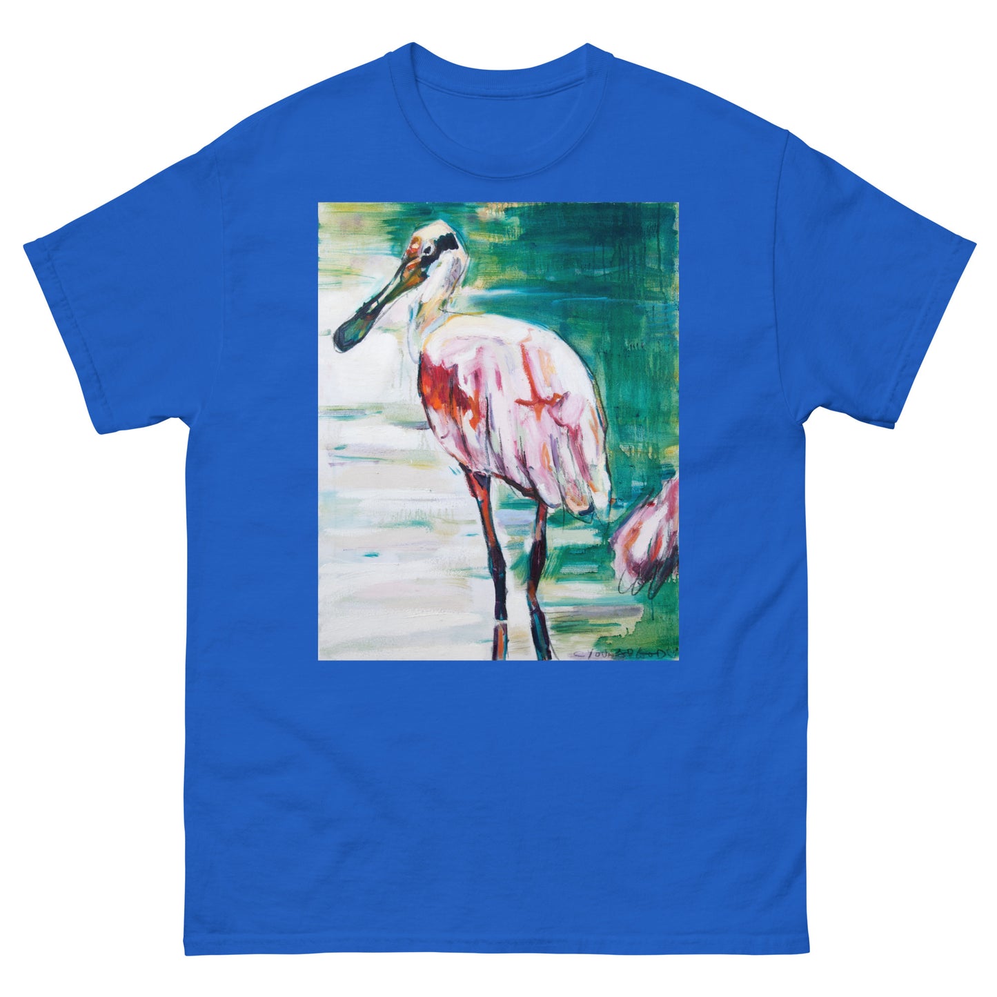 Roseate Spoonbill Unisex classic tee