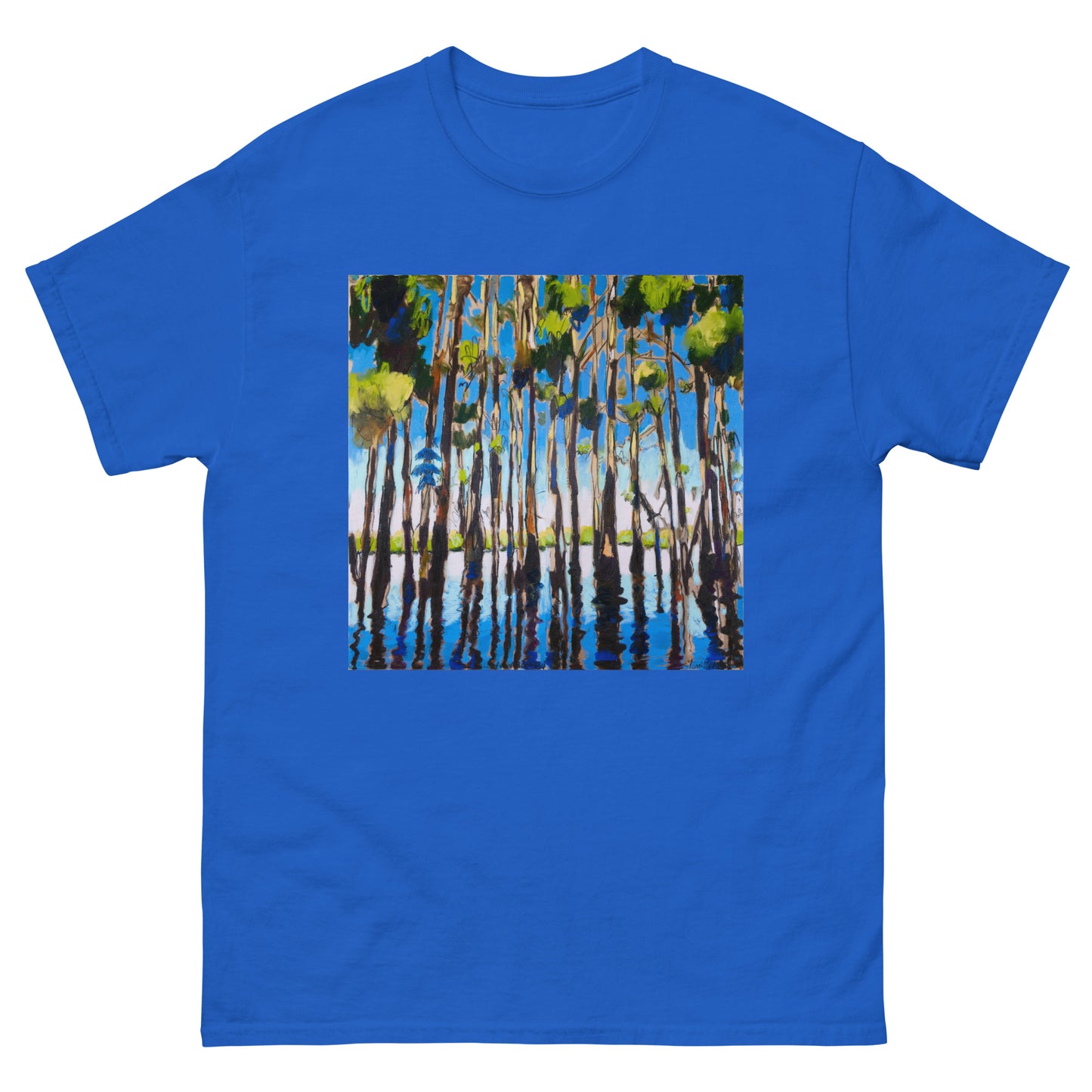 Square Cypress Reflections Unisex classic tee