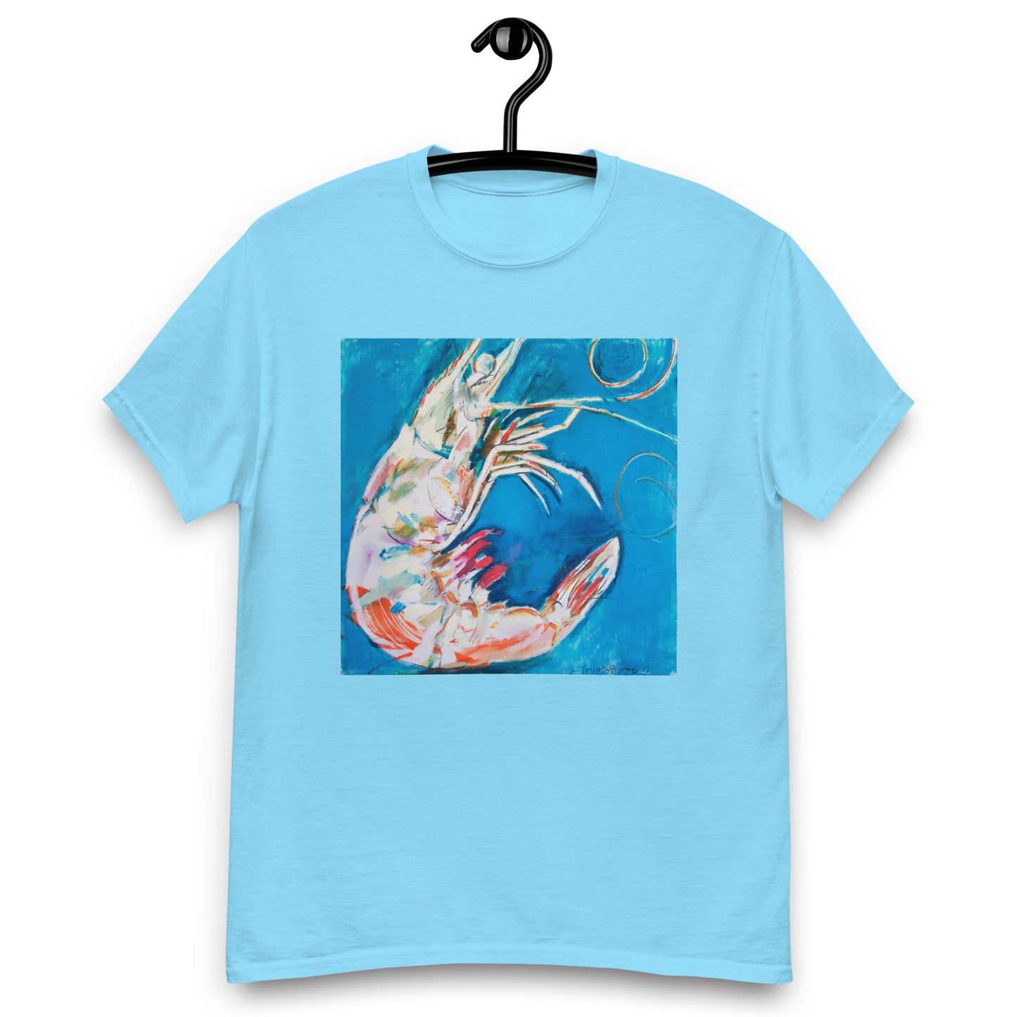 Blue Shrimp Unisex classic tee