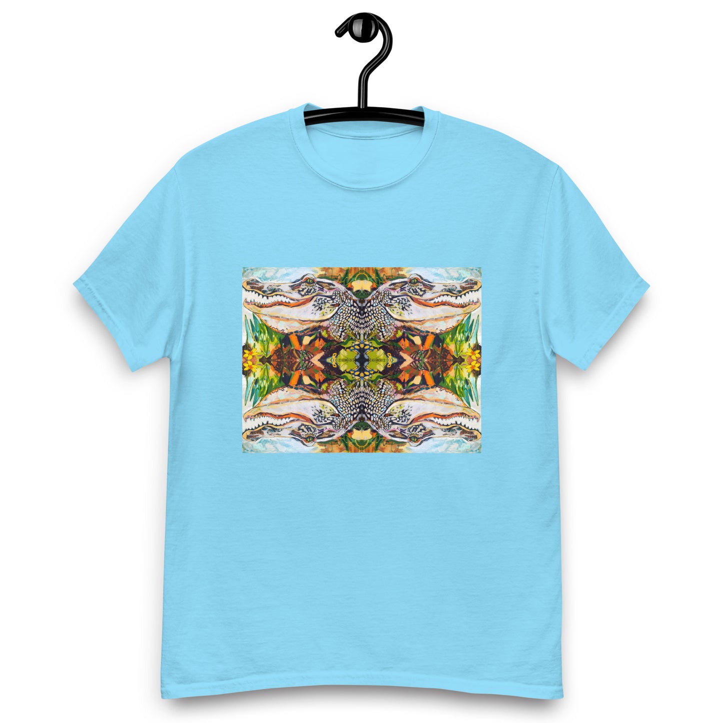 Groovy Gator Pattern Unisex  classic tee