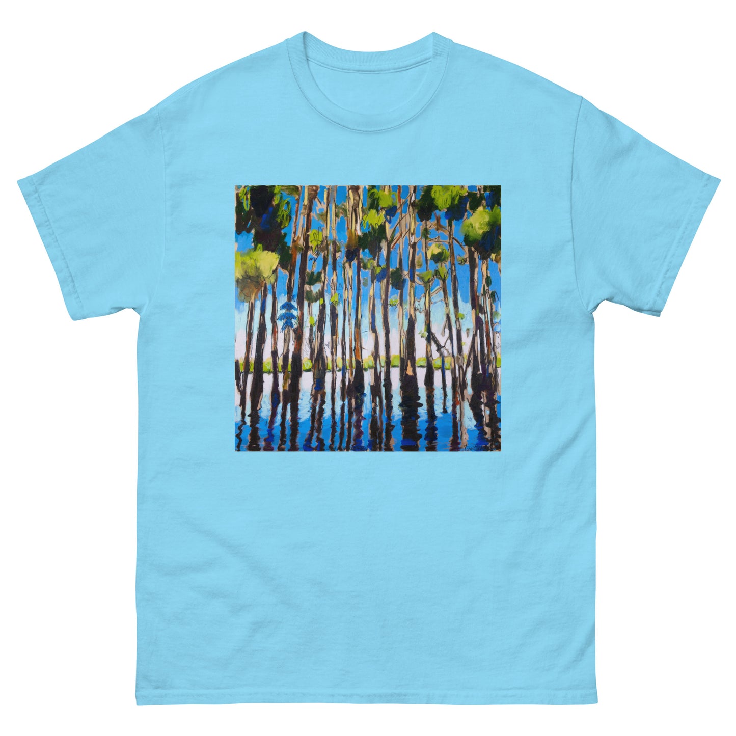 Square Cypress Reflections Unisex classic tee