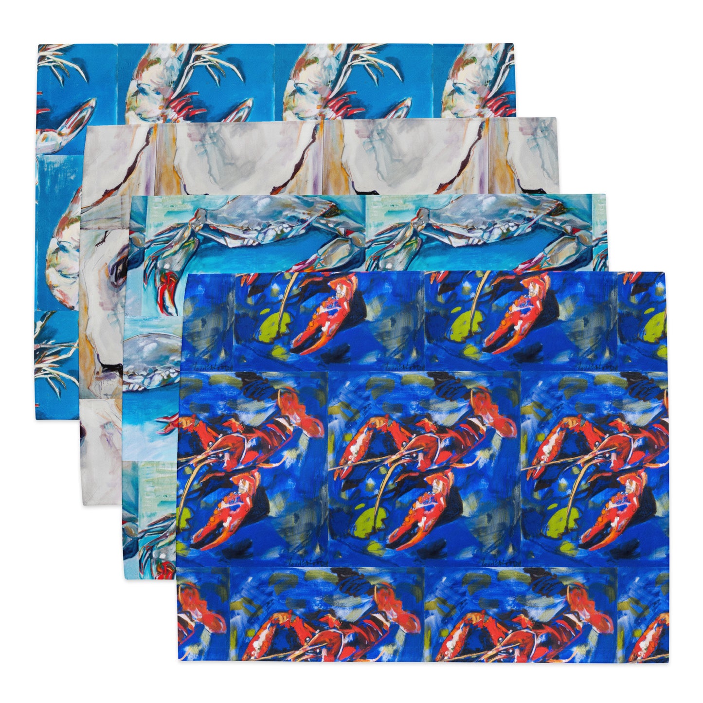 Louisiana Seafood Placemat Set