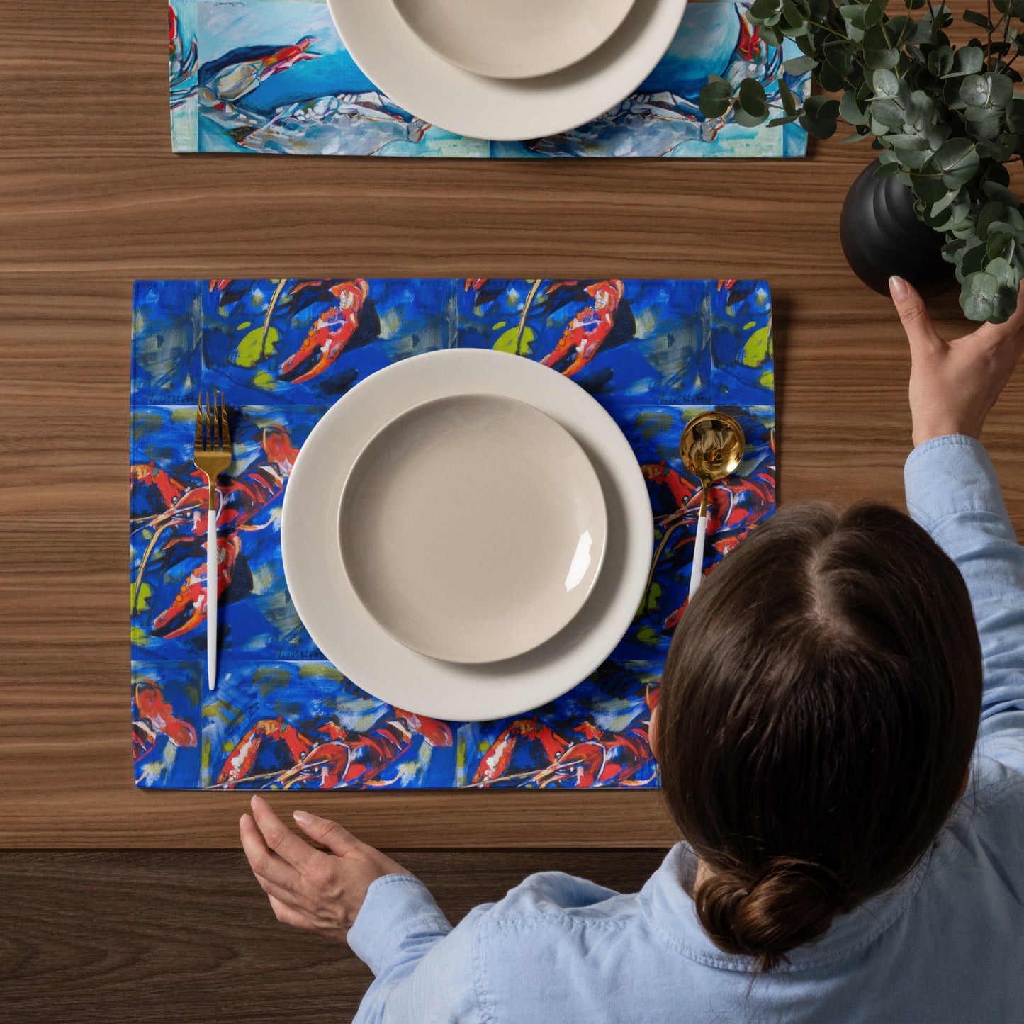 Louisiana Seafood Placemat Set