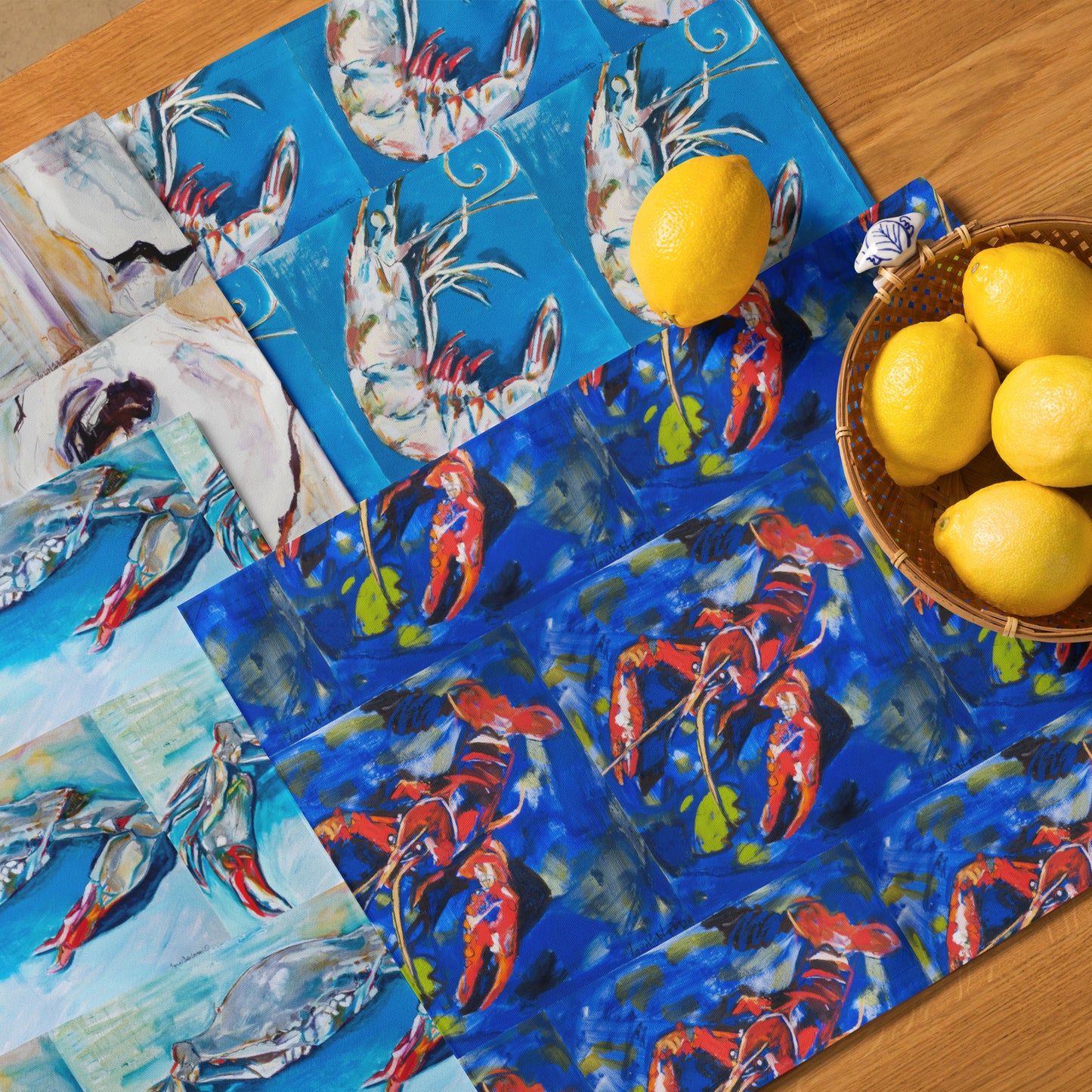 Louisiana Seafood Placemat Set