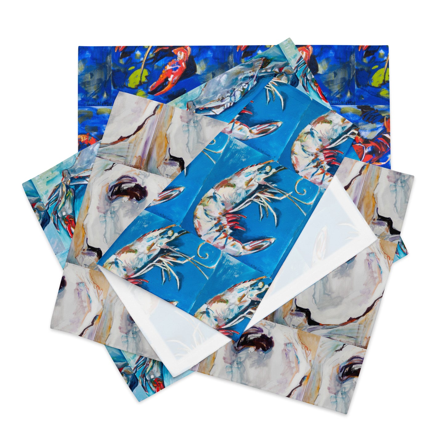 Louisiana Seafood Placemat Set