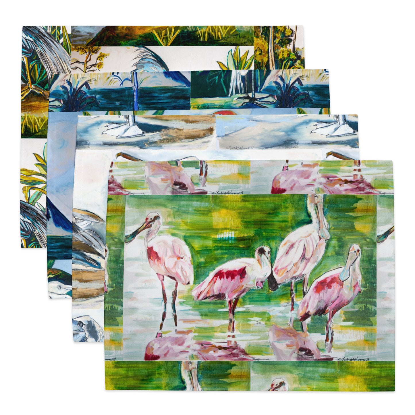 Louisiana Birds Placemat Set