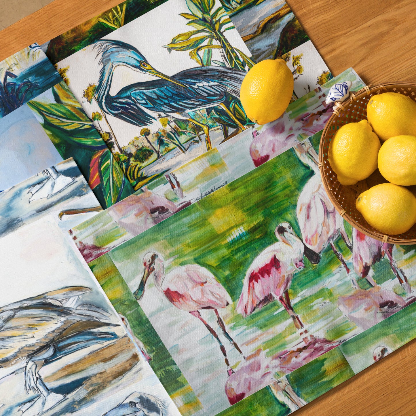 Louisiana Birds Placemat Set