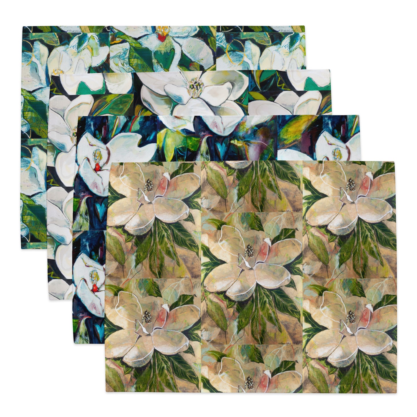 Louisiana Magnolia Placemat Set