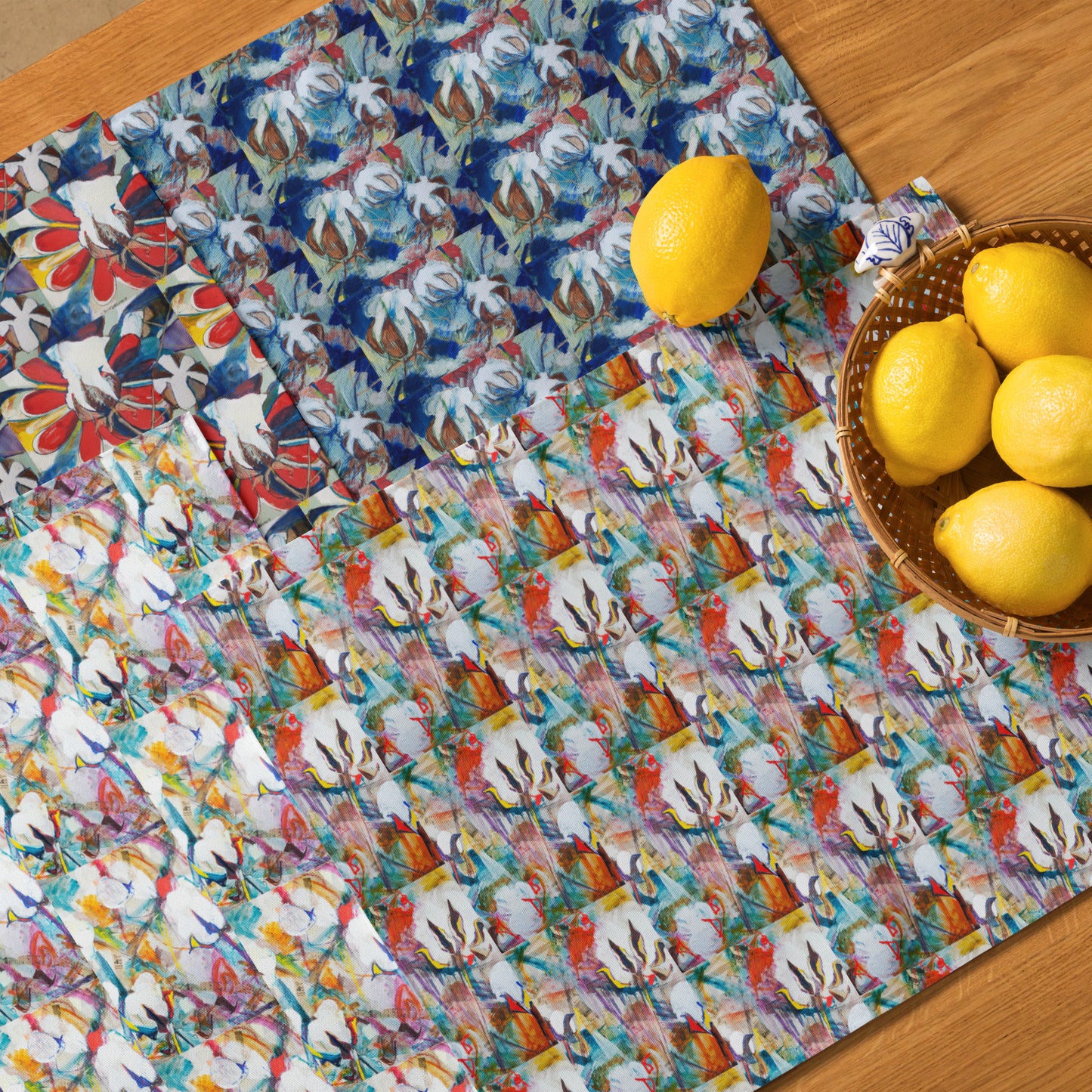 Colorful Cotton Placemat Set