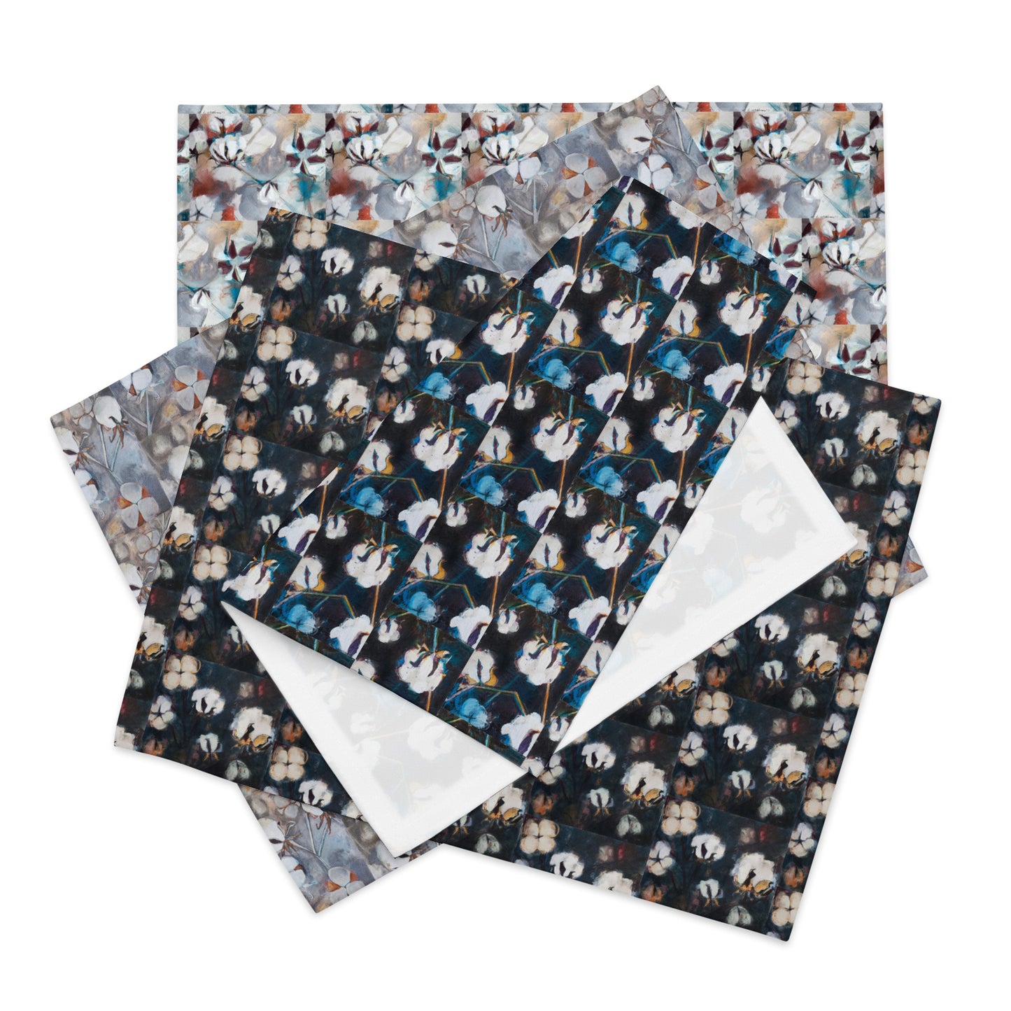 Cotton at Night & Silver Combo Placemat Set
