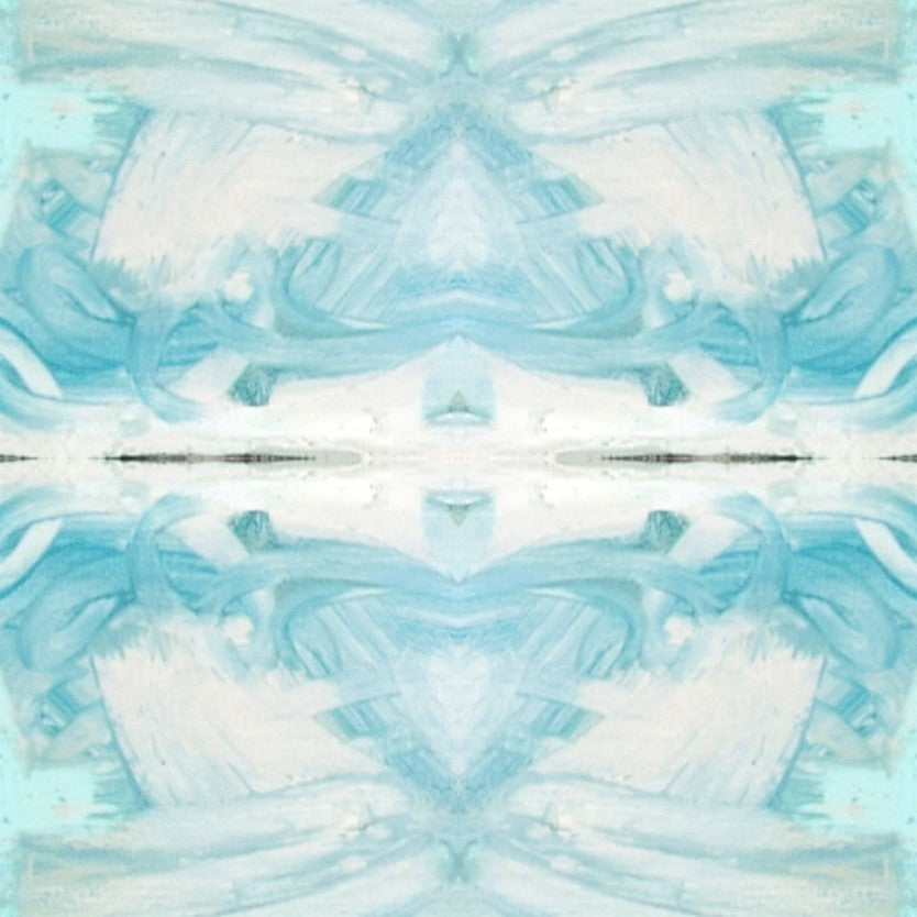 Blue Skies Printed Cotton Fabric