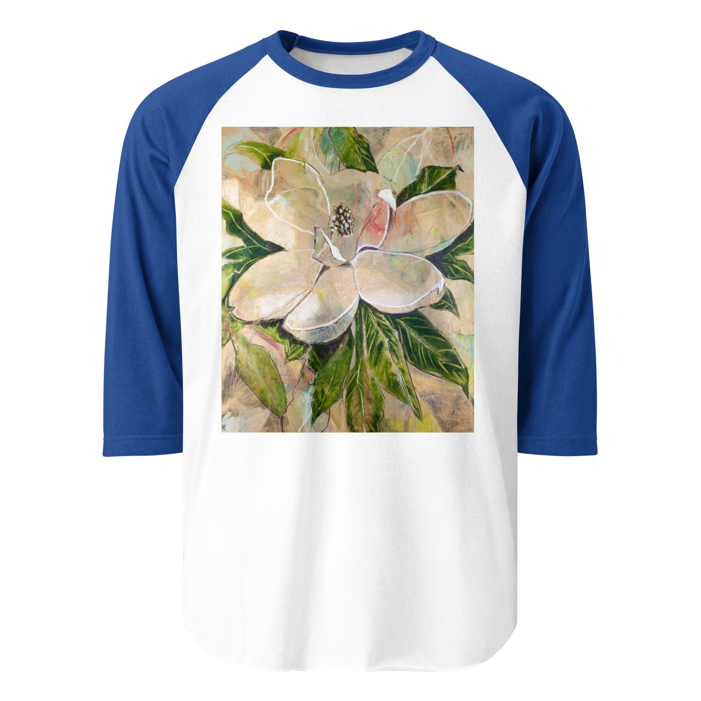 Steel Magnolia 3/4 sleeve raglan shirt