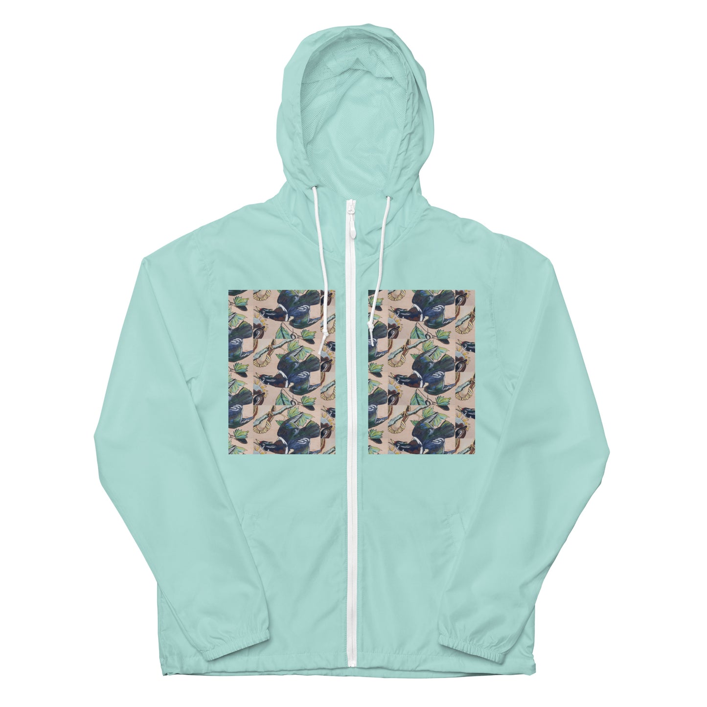 Wood Ducks Unisex lightweight zip up windbreaker