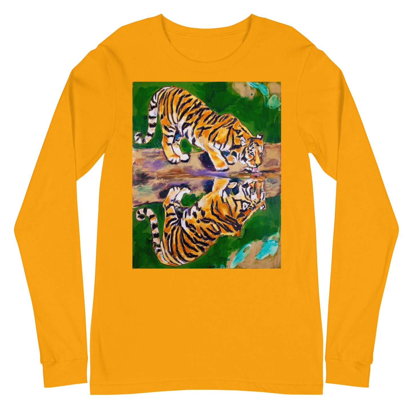 Tiger Reflections Unisex Long Sleeve Tee