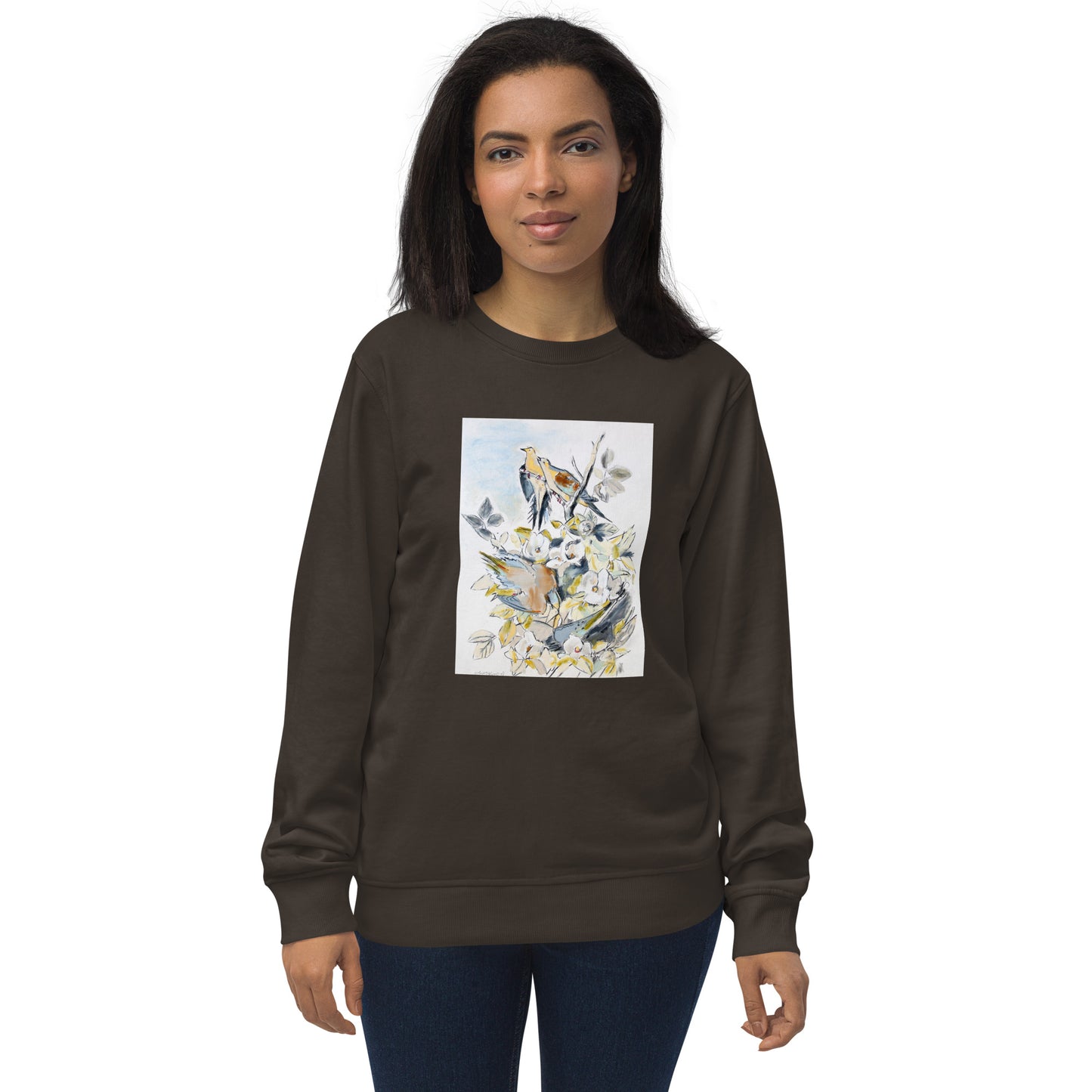 Mourning Doves Unisex organic sweatshirt