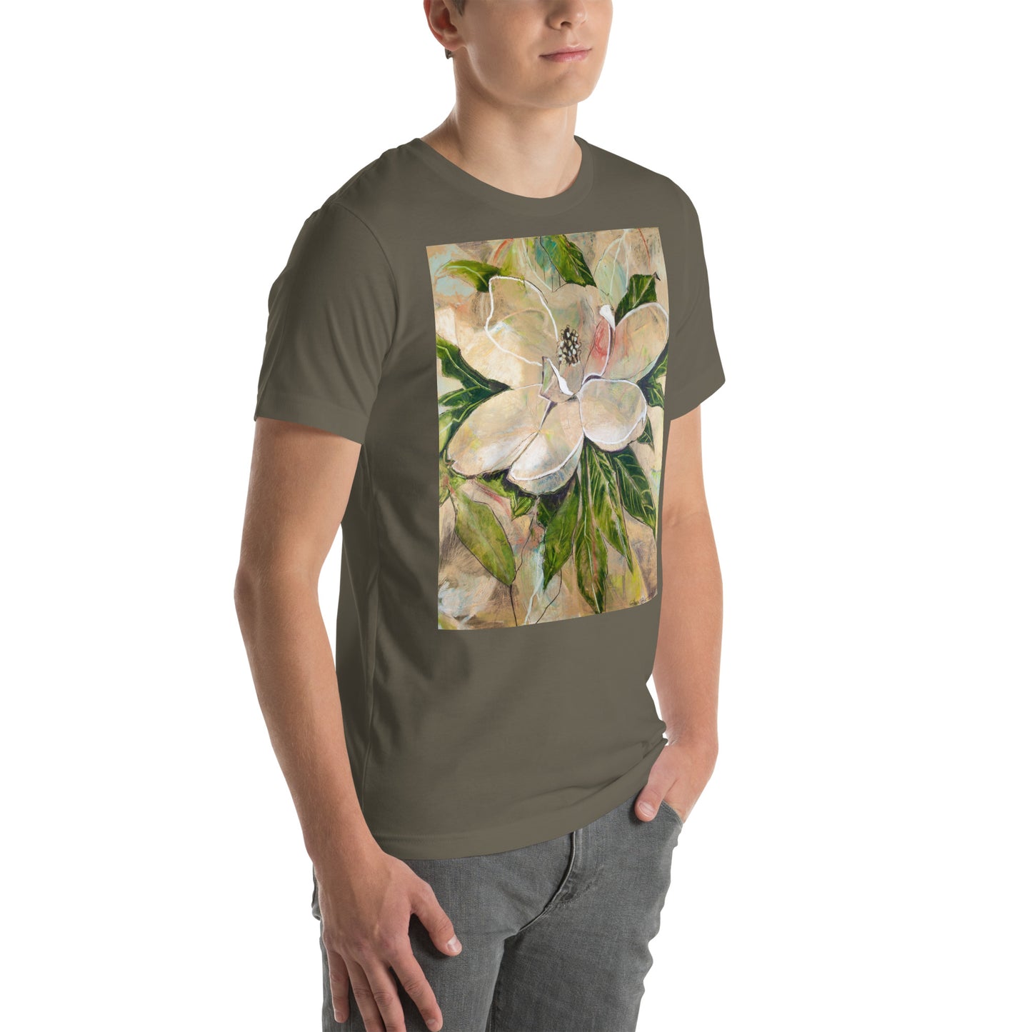 Golden Magnolia Unisex t-shirt