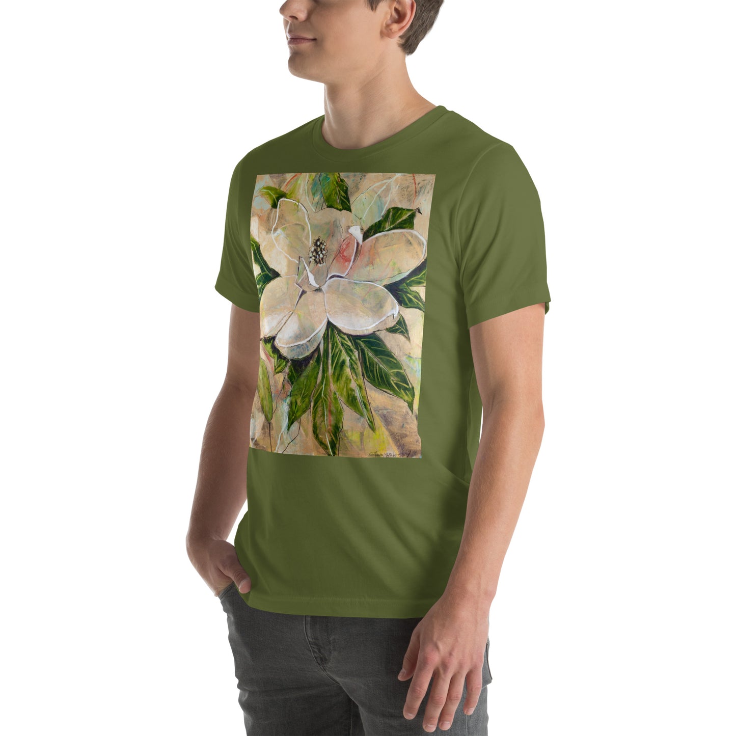 Golden Magnolia Unisex t-shirt