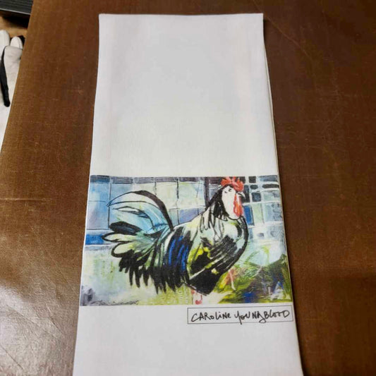 Tribute to Heritage Poultry Tea Towel