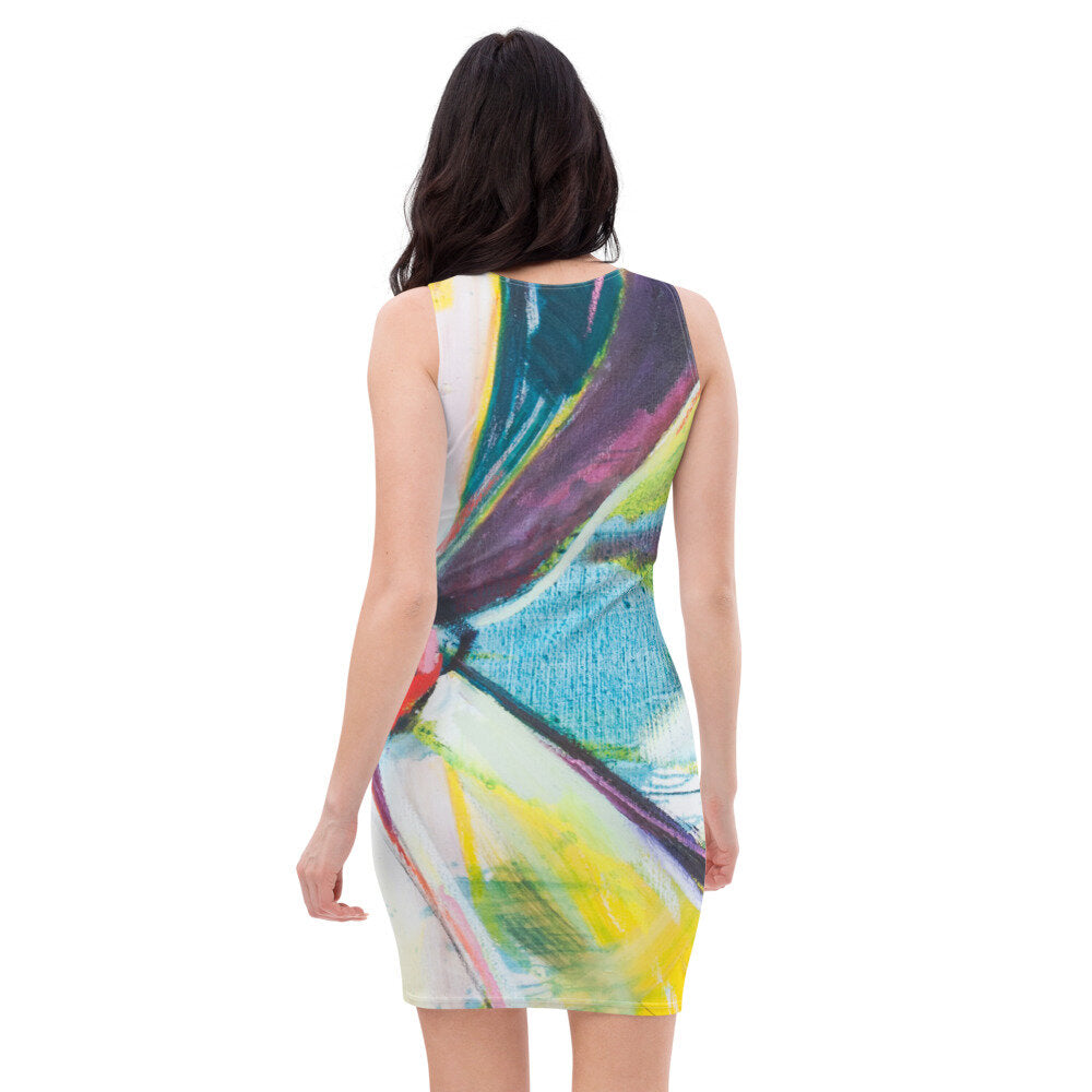 Zinnias Sublimation Cut & Sew Dress
