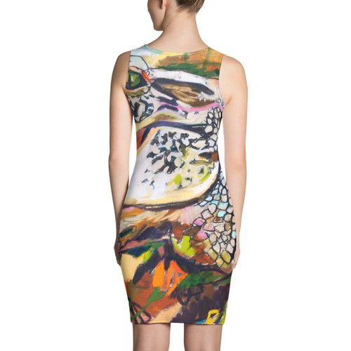 Groovy Gator Sublimation Cut & Sew Dress