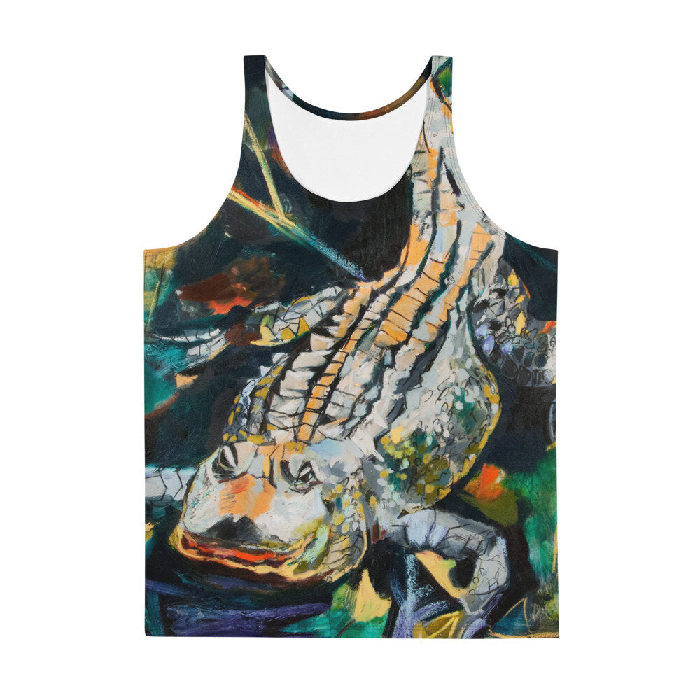 Fierce Gator Unisex Tank Top