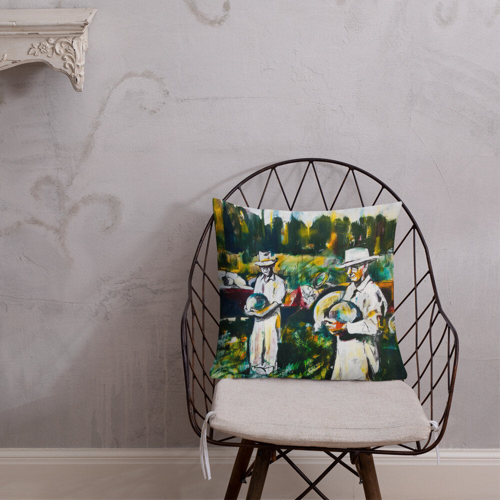 Vintage Farmers Premium Pillow