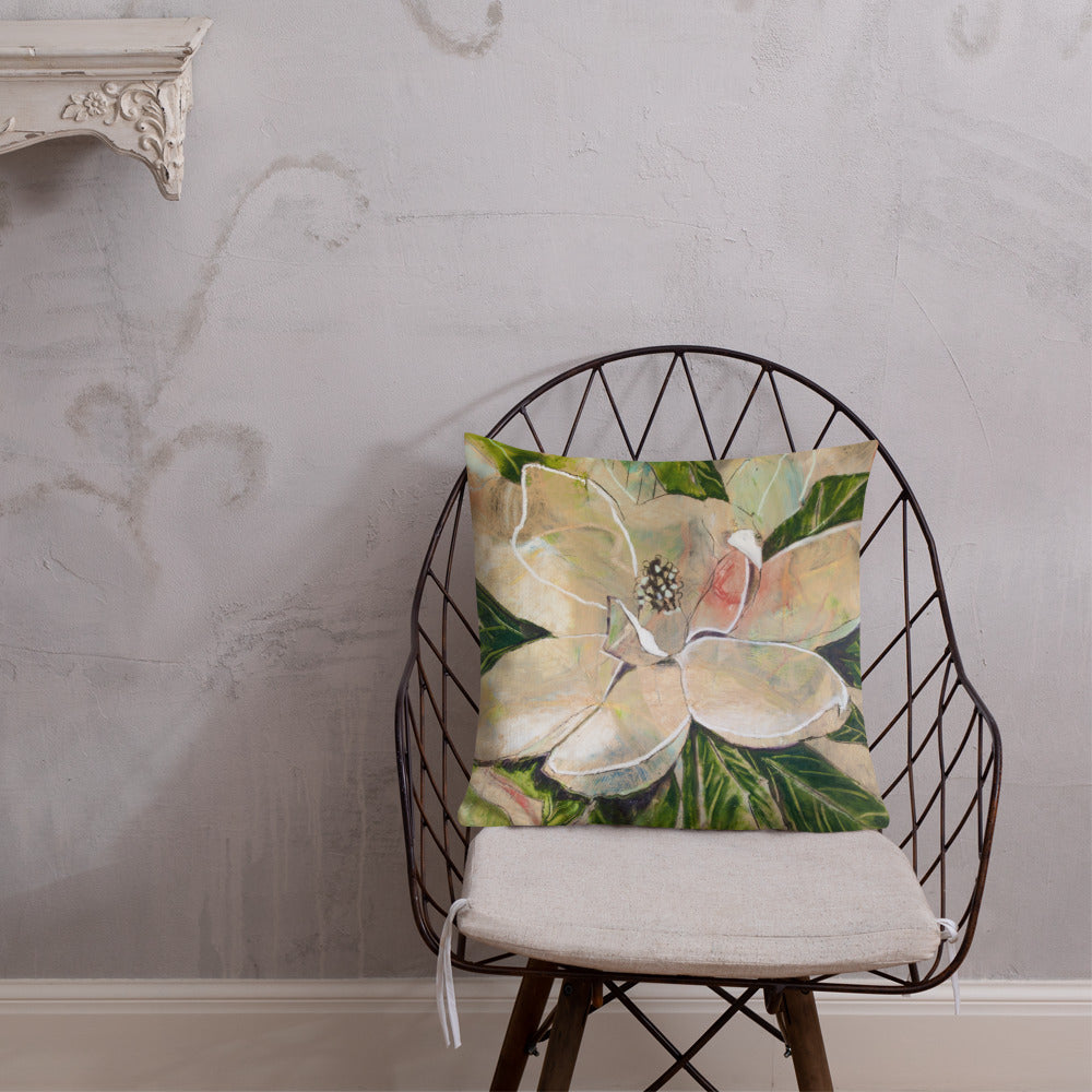 The Golden Magnolia Premium Pillow