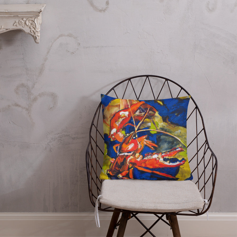 Crawfish in Habitat II Premium Pillow