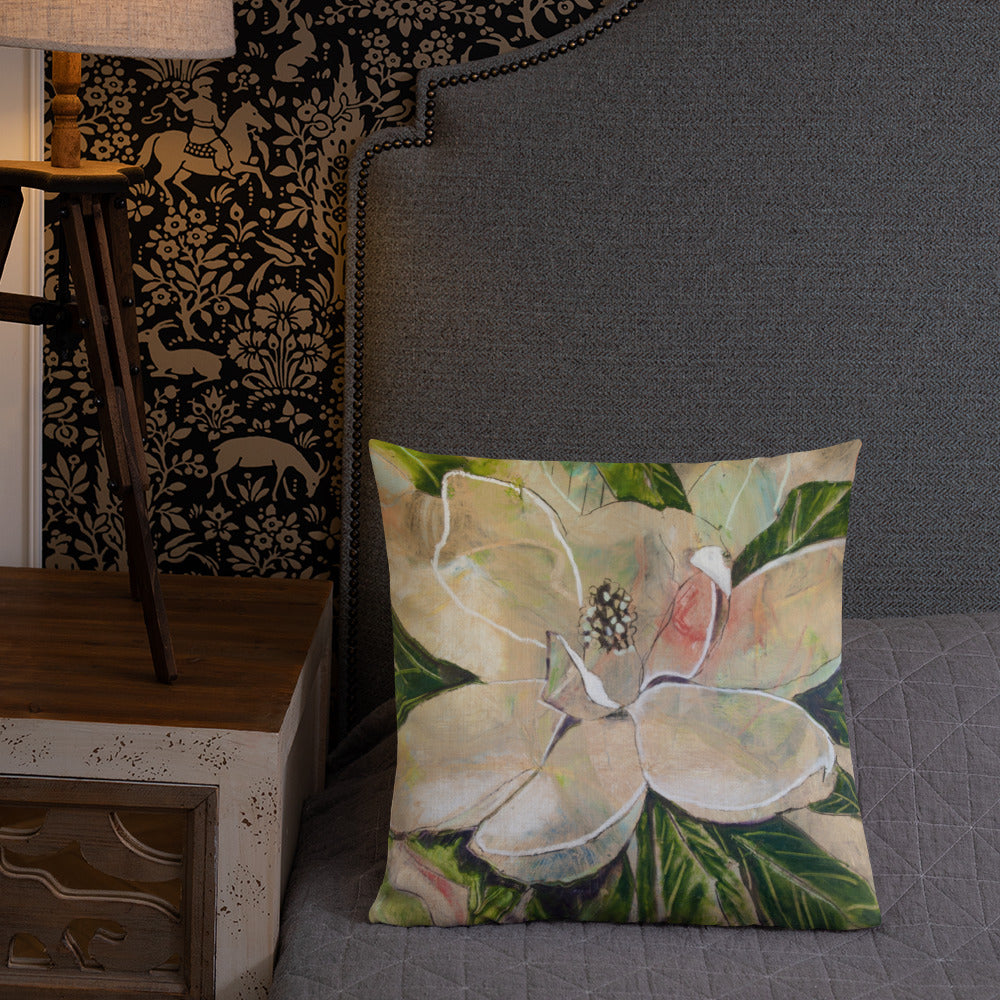 The Golden Magnolia Premium Pillow