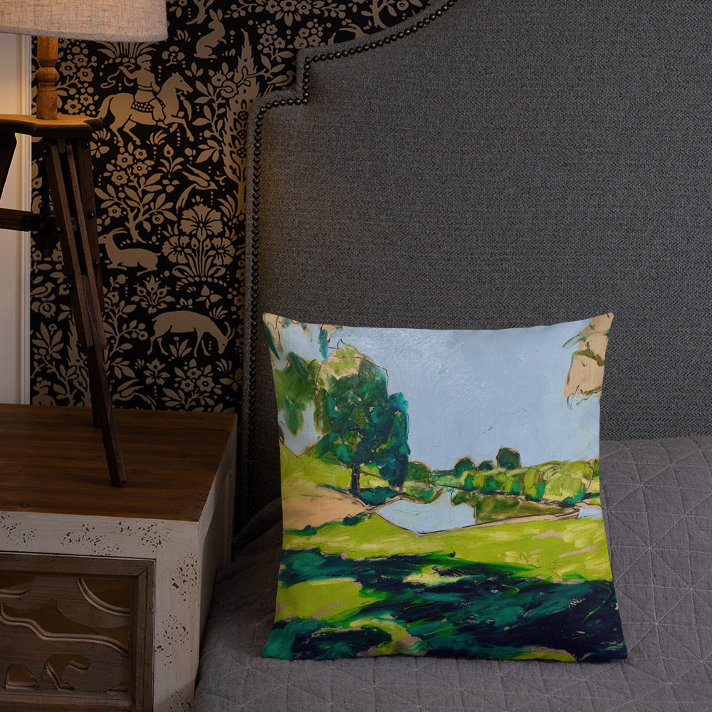 Study for Tranquil Lake II Premium Pillow