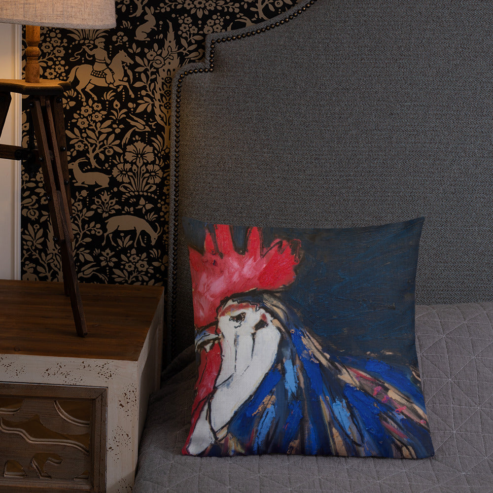 Study for Tribute to Heritage Poultry II Premium Pillow