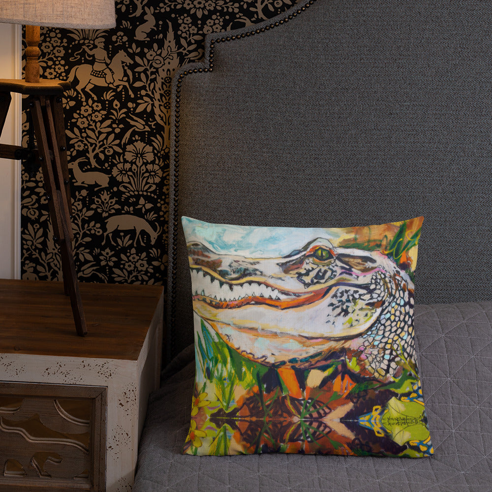 Groovy Gator Premium Pillow