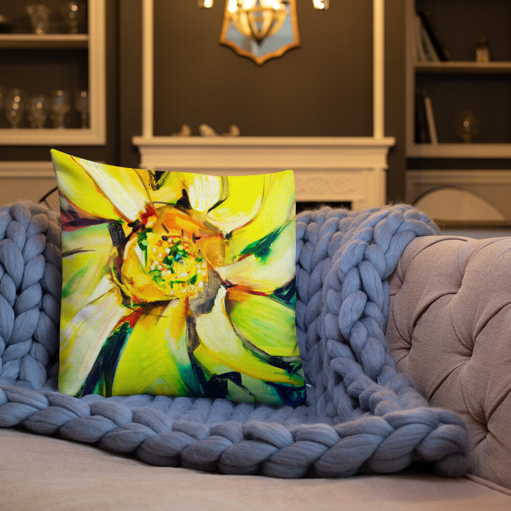 Bosco Sunflower Premium Pillow