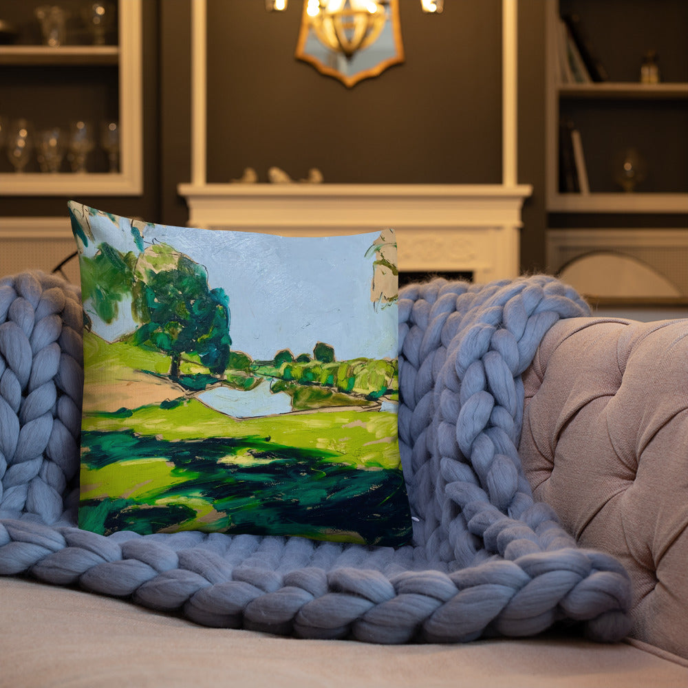 Study for Tranquil Lake II Premium Pillow