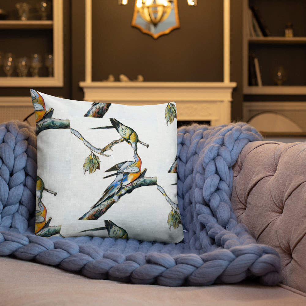 Passenger Pigeons Premium Pillow