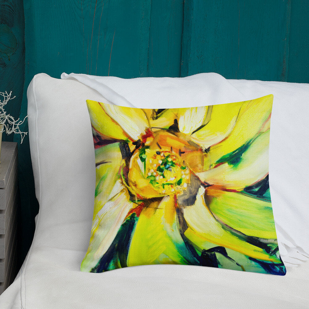 Bosco Sunflower Premium Pillow