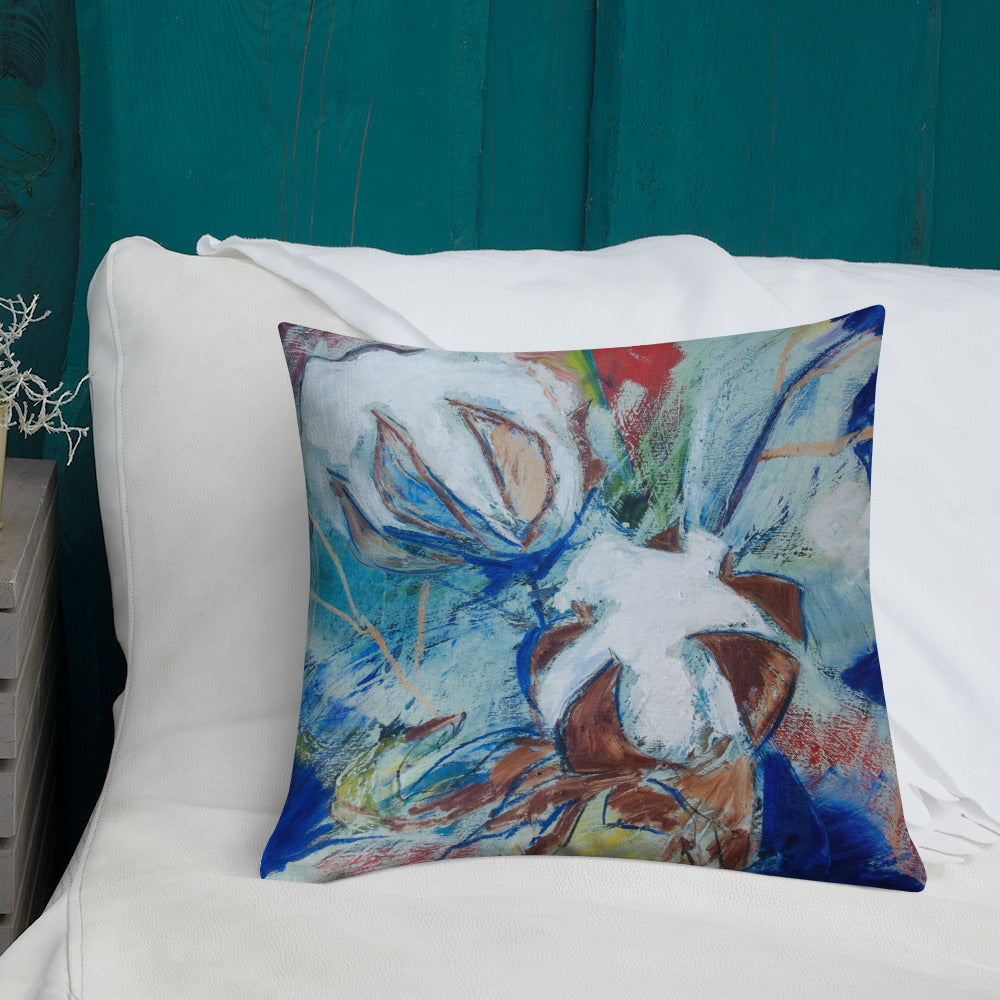 Tribute to Cotton (Cropped) Premium Pillow