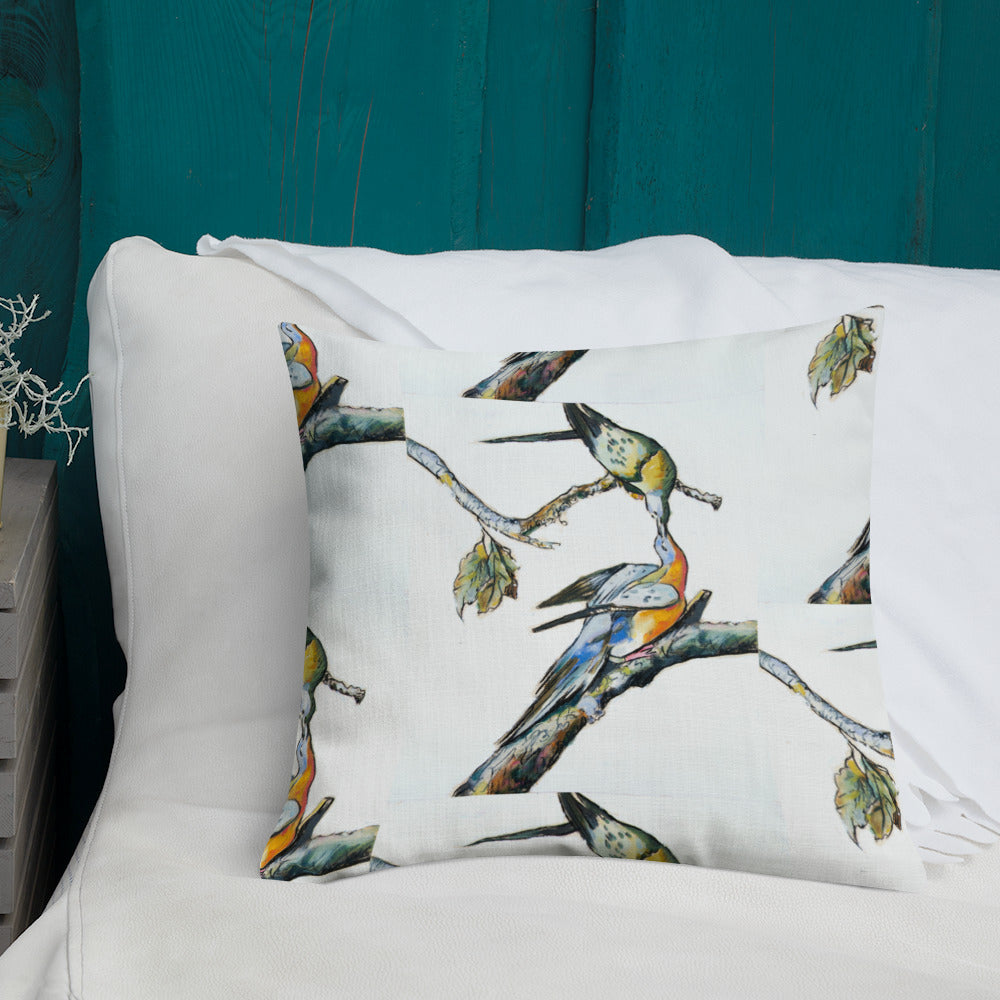 Passenger Pigeons Premium Pillow