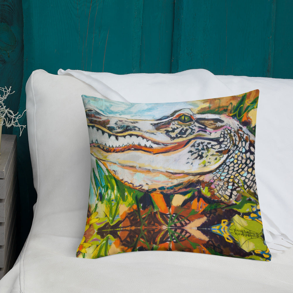 Groovy Gator Premium Pillow