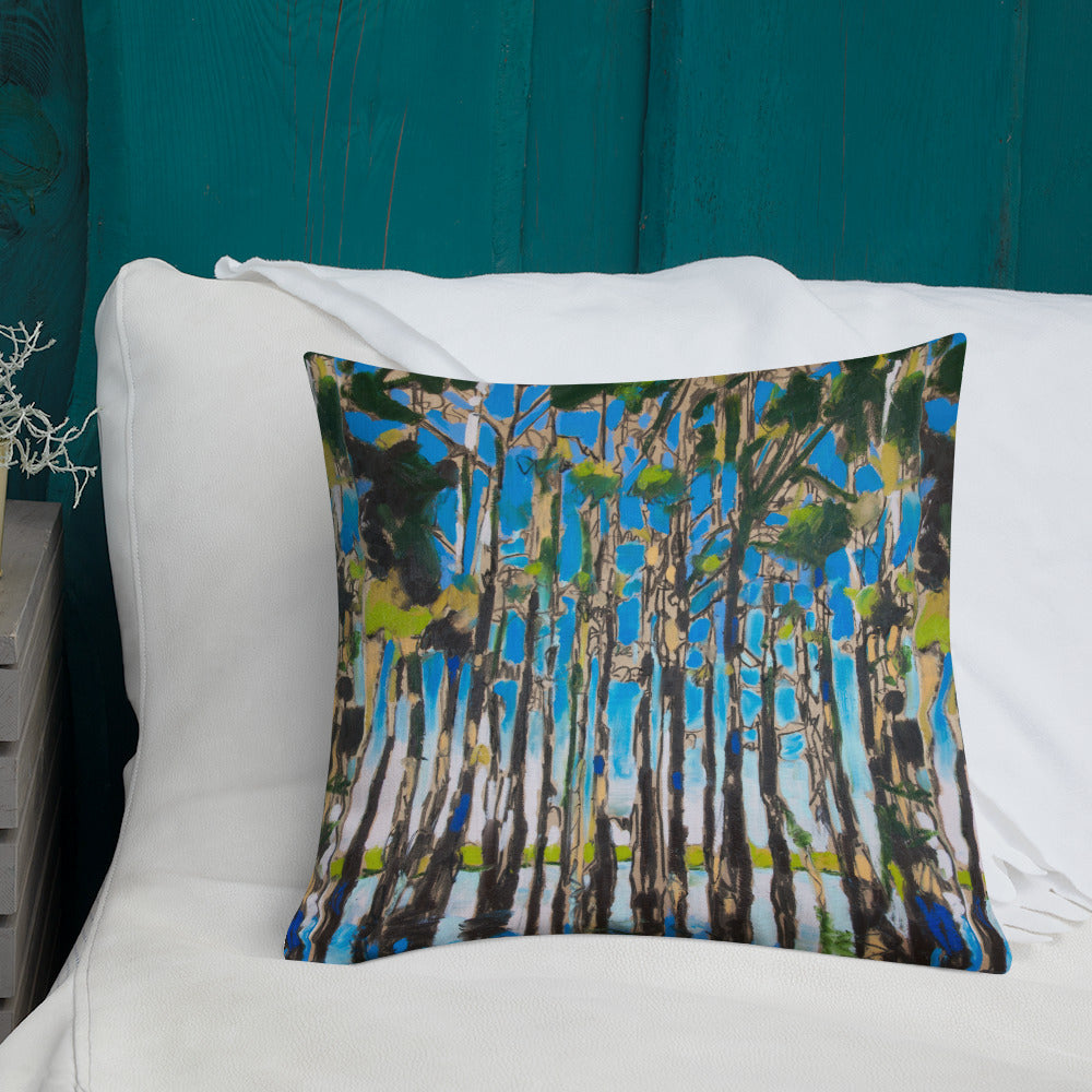 Cypress Reflections III Premium Pillow