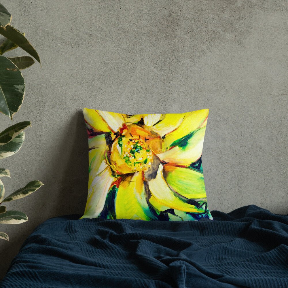 Bosco Sunflower Premium Pillow