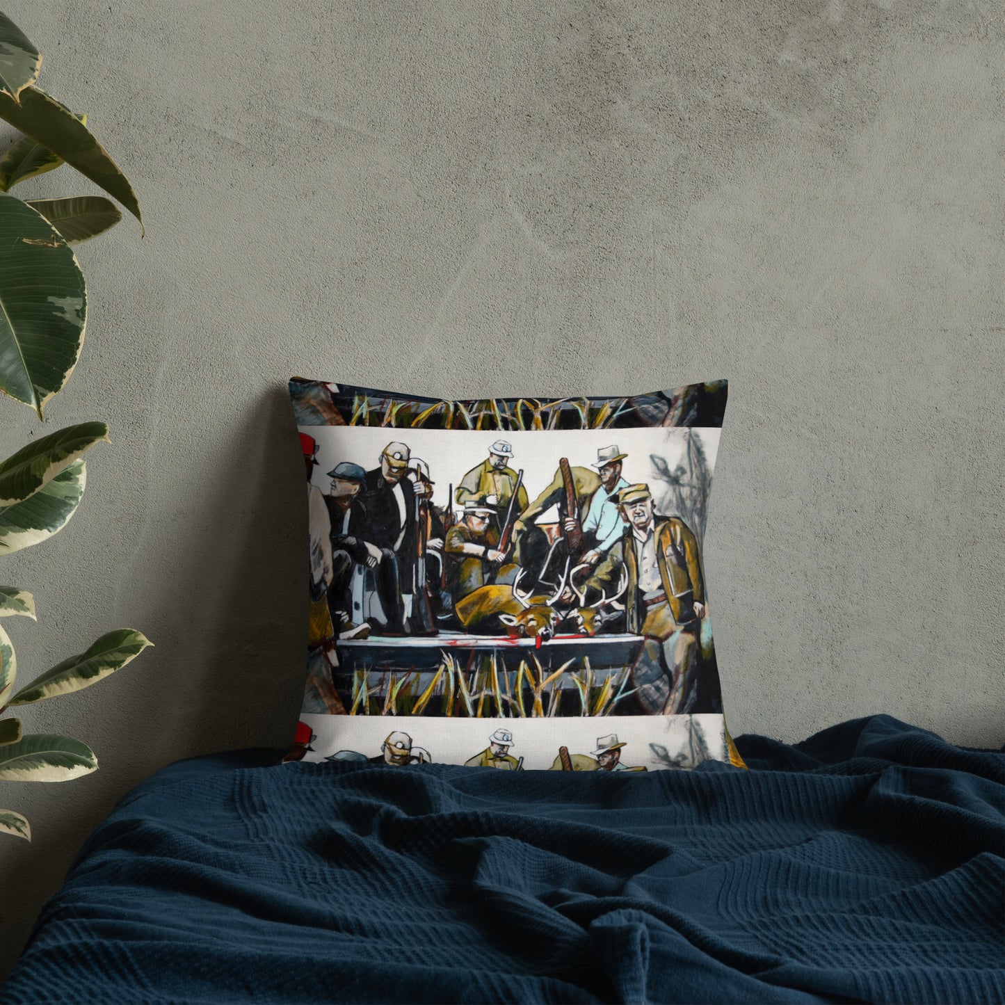 Vintage Sportsmen Premium Pillow