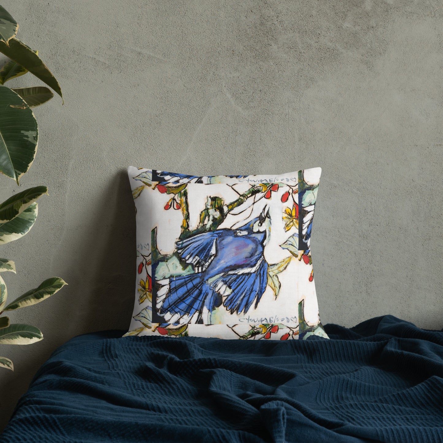 Blue Jay Premium Pillow