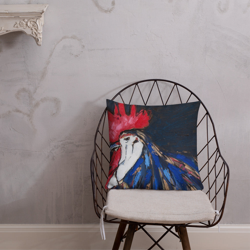 Study for Tribute to Heritage Poultry II Premium Pillow