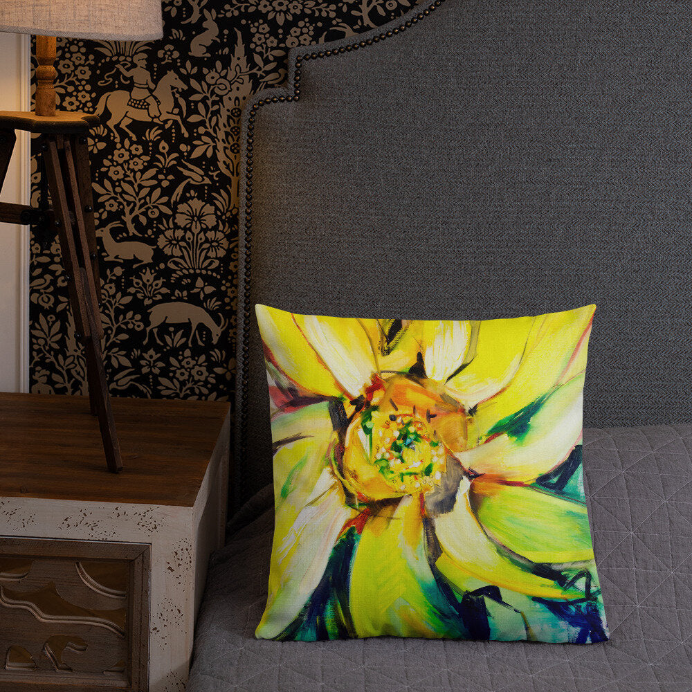 Bosco Sunflower Premium Pillow