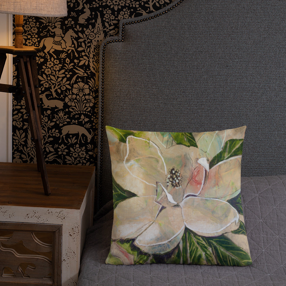 The Golden Magnolia Premium Pillow