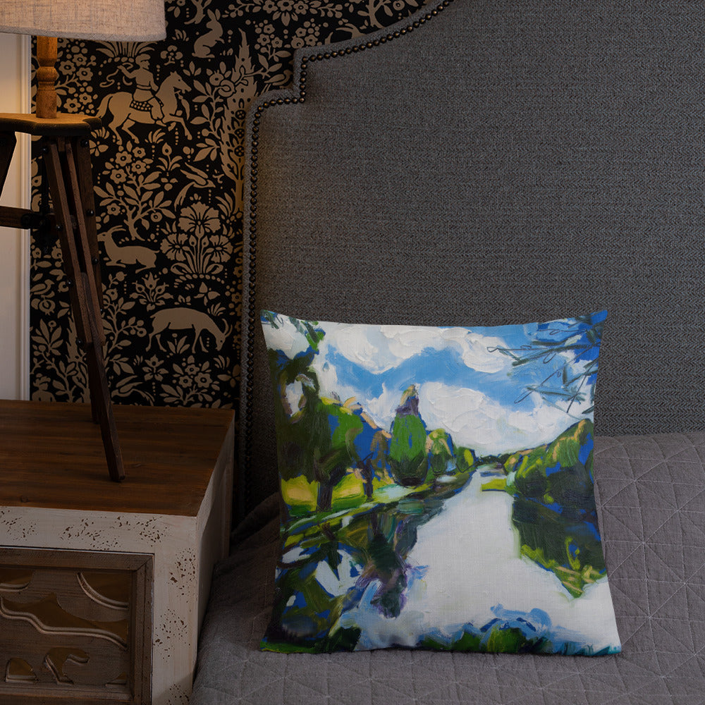 Study for Tranquil Lake III Premium Pillow