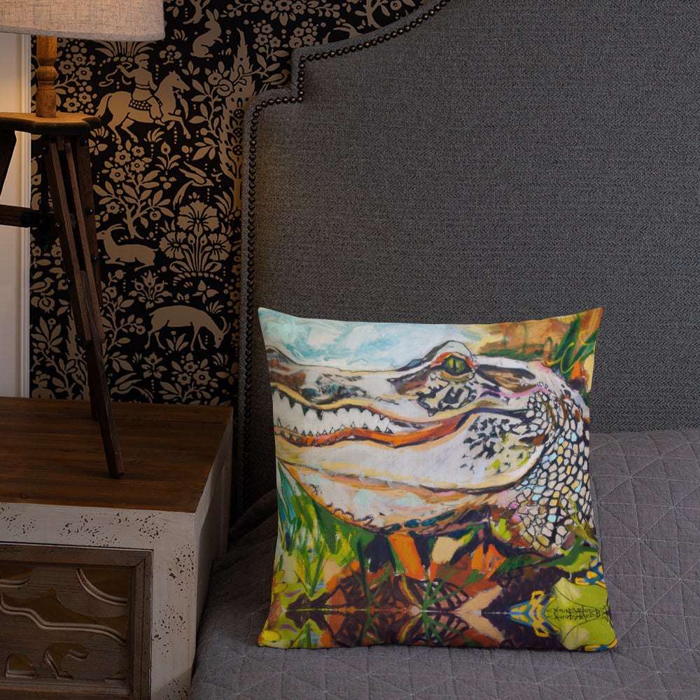 Groovy Gator Premium Pillow